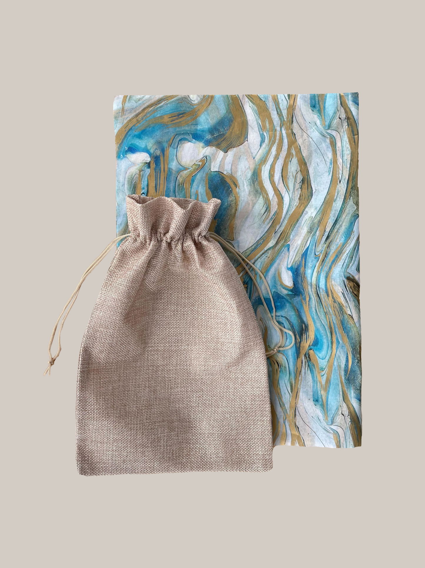 Gift Wrapping - Blue Marble